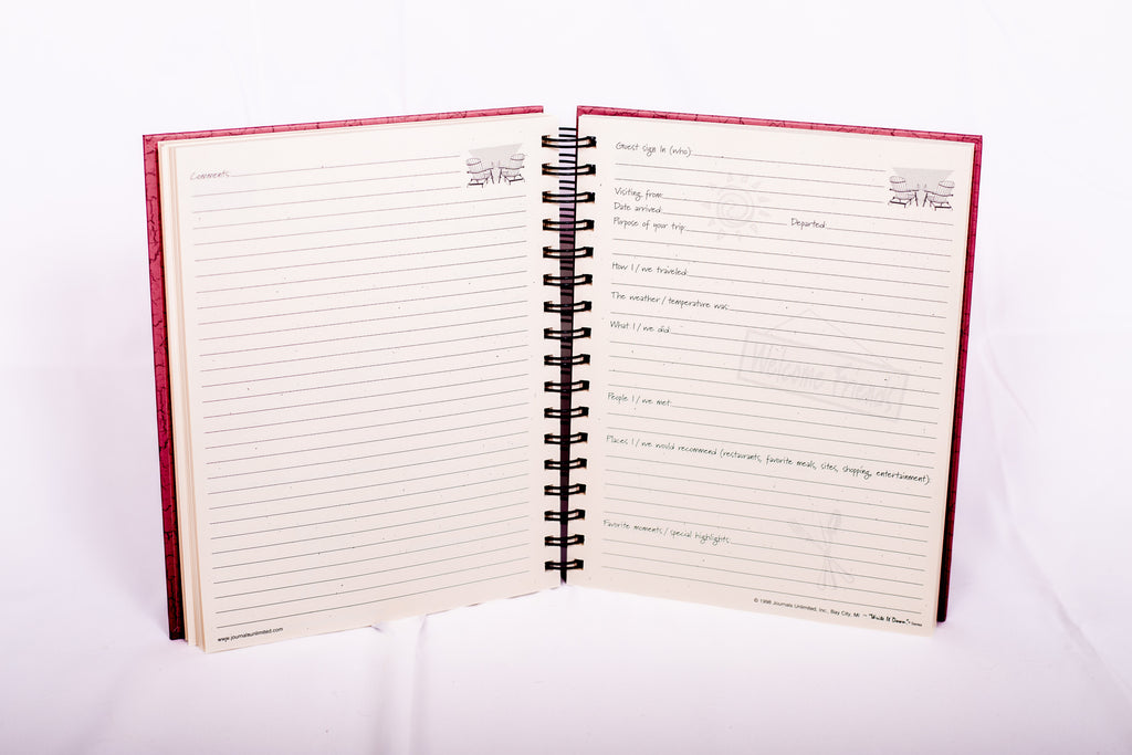 Guest Book Journal — Antique Rose Emporium