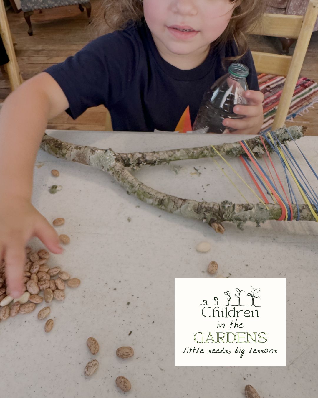 Weaving Together- Children in the Gardens