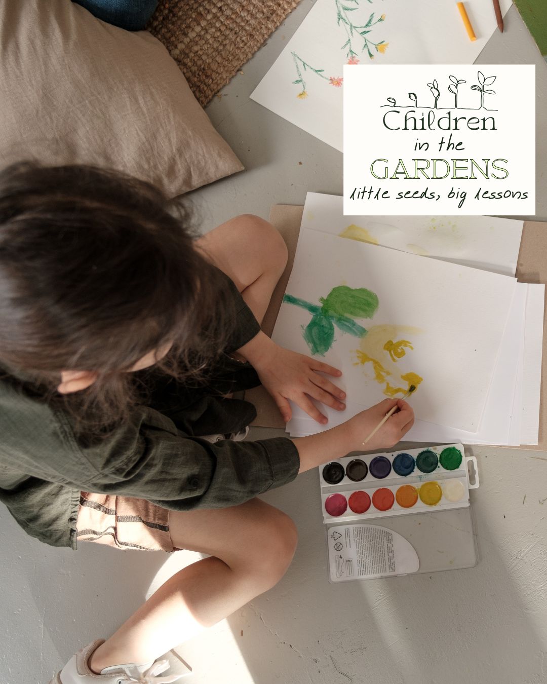 Mommy & Me Painting- Children in the Gardens