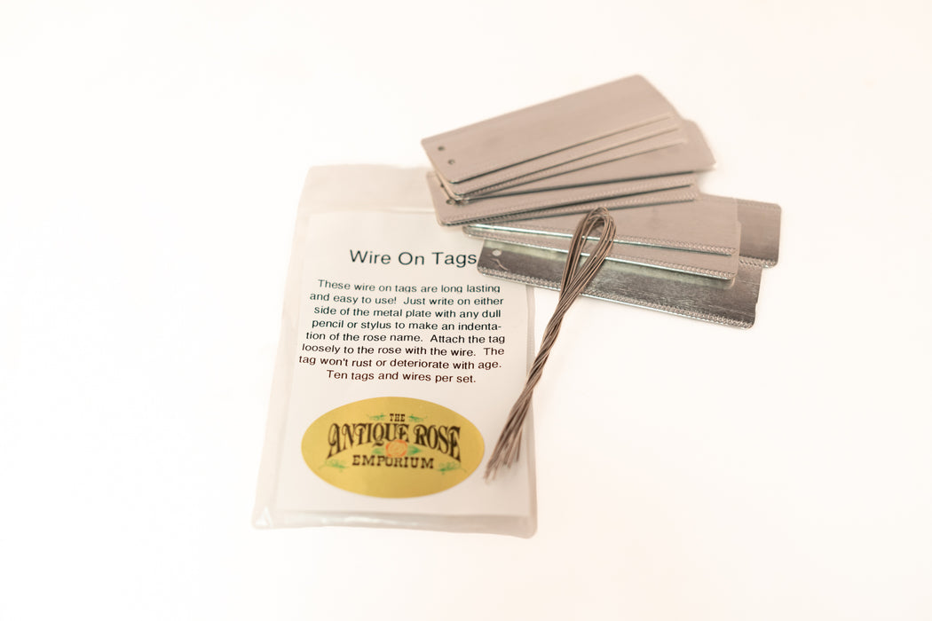 Wire On Tags (Set of 10)